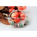 Sweet glass bead bracelet crystal bracelet charms